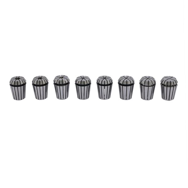 16PC ER25 Pinces de serrage pour fraiseuses, 1-16mm CNC Drilling Milling Machine Chuck Chuck, Clamping range : 1-16mm, Silver 16PC ER25 Pinces de serrage pour fraiseuses, 1-16mm CNC Drilling Milling Machine Chuck Chuck, Clamping range : 1-16mm, Silver