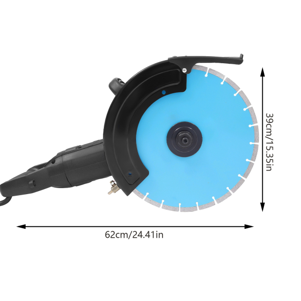 Scie à béton électrique scie circulaire scie à béton filaire 3000W 3800 tr/min 220V
