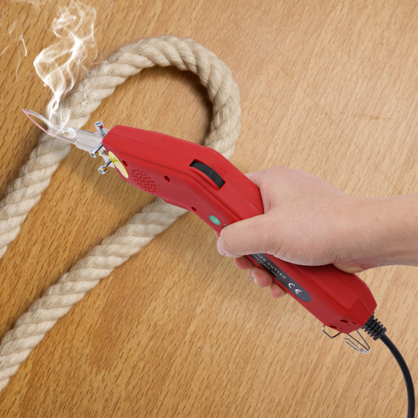 Coupe-corde en tissu 100 W, coupe-chaleur électrique professionnel avec puissance réglable, 220-240 V/100 W