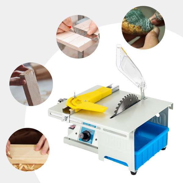 Scie de table multifonctionnelle 750 W ponceuse d'établi portable et précise Mini scie de table électrique pour jade, métal et bois Scie de table multifonctionnelle 750 W ponceuse d'établi portable et précise Mini scie de table électrique pour jade, métal et bois