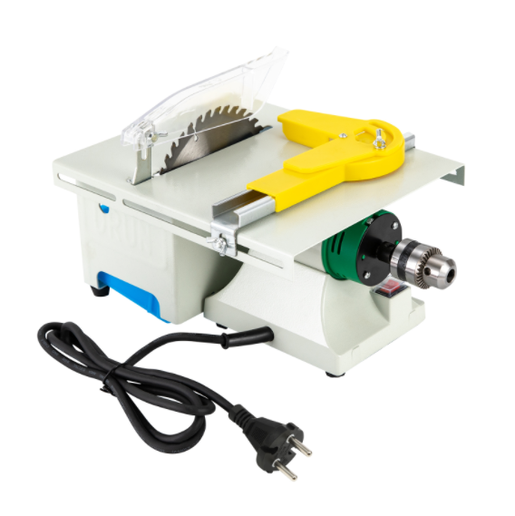 Scie de table multifonctionnelle 750 W ponceuse d'établi portable