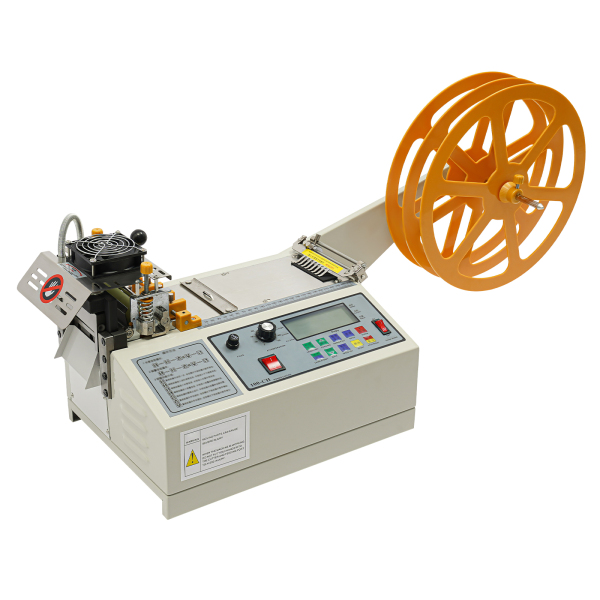 Machine de découpe de sangle 400 W 220 V Coupe-ruban automatique à chaud et à froid Coupe-tissu 15,75 x 11,8 x 11 pouces Blanc Machine de découpe de sangle 400 W 220 V Coupe-ruban automatique à chaud et à froid Coupe-tissu 15,75 x 11,8 x 11 pouces Blanc
