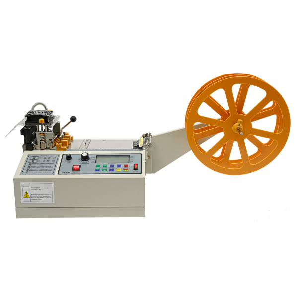 Machine de découpe de sangle 400 W 220 V Coupe-ruban automatique à chaud et à froid Coupe-tissu 15,75 x 11,8 x 11 pouces Blanc Machine de découpe de sangle 400 W 220 V Coupe-ruban automatique à chaud et à froid Coupe-tissu 15,75 x 11,8 x 11 pouces Blanc