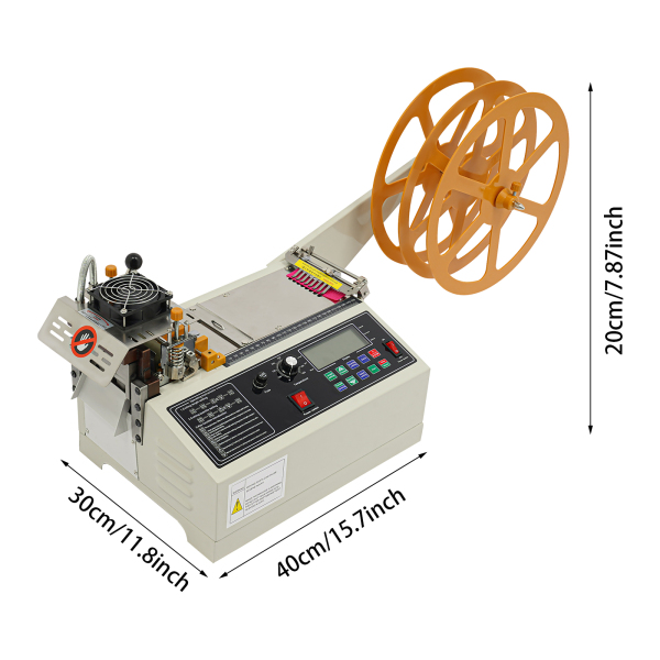 Machine de découpe de sangle, coupe-ruban automatique à chaud et à froid, coupe-tissu automatique pour ceinture en ruban