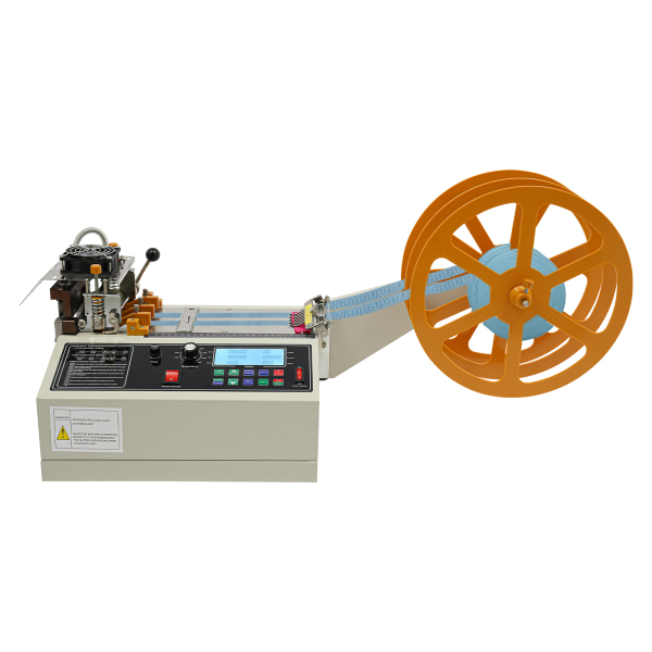 Machine de découpe de sangle, coupe-ruban automatique à chaud et à froid, coupe-tissu automatique pour ceinture en ruban