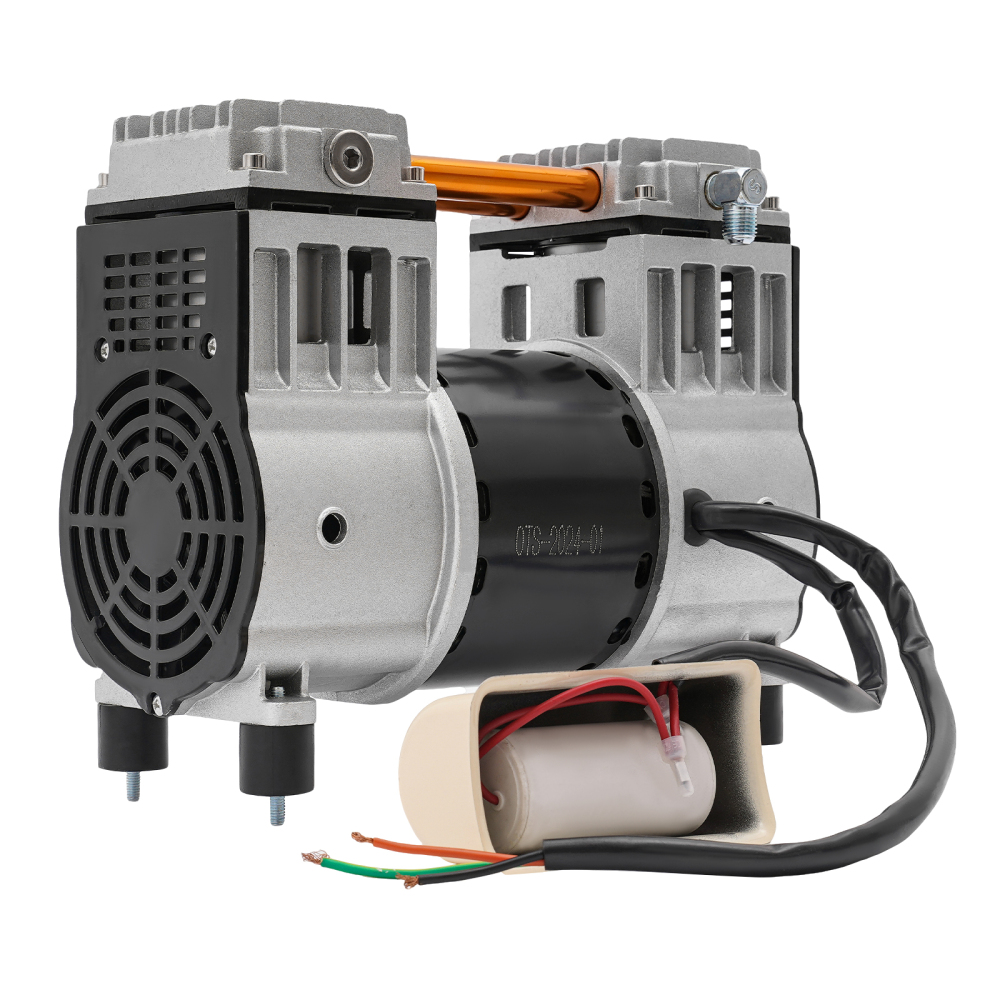 Tête de pompe de compresseur d'air CNCEST tête de pompe de compresseur d'air 980 W avec fil de condensateur