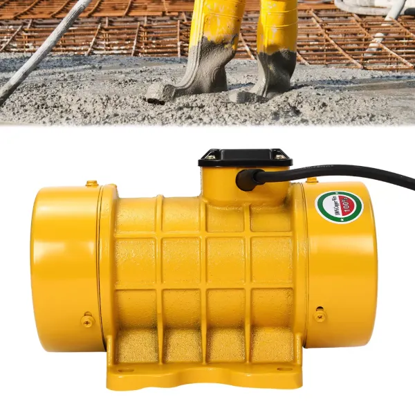 Moteur de vibration en béton 250W, 1,2 a, 2840 tr/min, moteur de vibration électrique pour table vibrante