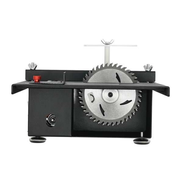 Scie circulaire de table - Profondeur de coupe : 33 mm - Mini scie de table multifonction - Travail du bois - Précision - Scie de bureau