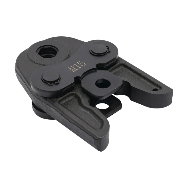 Mâchoire de presse compacte, outil de presse, pince à sertir, mâchoire en 42CrMo de haute qualité et excellente conception pour sertir les tubes en cuivre noir M15 Mâchoire de presse compacte, outil de presse, pince à sertir, mâchoire en 42CrMo de haute qualité et excellente conception pour sertir les tubes en cuivre noir M15