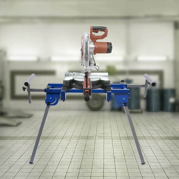 Table de travail pour scie à tronçonner, table de scie, table de machine sous châssis, conception réglable et pliable
