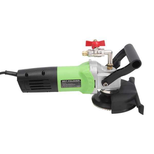 CNCEST 800W 4 ''pouces machine de polissage humide à vitesse variable avec tampon de polissage diamant granit machine de polissage de béton machine de polissage de pierre