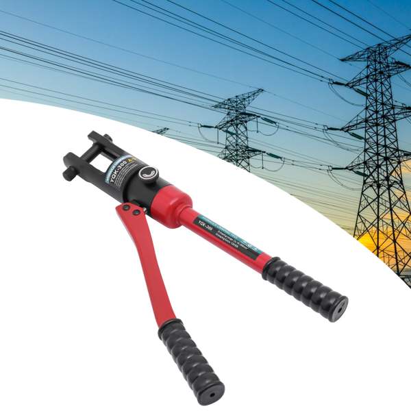 Pince à sertir hydraulique 12T - Pince à sertir portable - 16-300 mm² - Plage de sertissage -Pince à sertir hydraulique Pince à sertir hydraulique 12T - Pince à sertir portable - 16-300 mm² - Plage de sertissage -Pince à sertir hydraulique