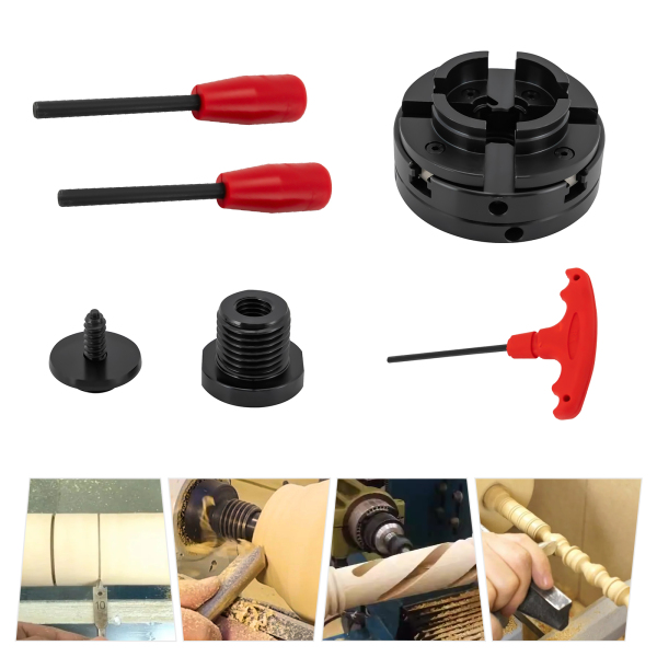 Mandrin M33 à 4 mors de 4 pouces (avec 1 jeu de mors) + convertisseur (M33 à M18)