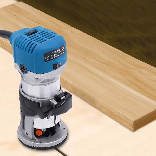 Kit de défonceuse compacte,défonceuse à vitesse variable à 6 vitesses