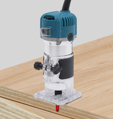 Compact Router, Compact Wood Hand Router Tool, 6 Speed Variable Wood Trimmer Compact Router, Compact Wood Hand Router Tool, 6 Speed Variable Wood Trimmer