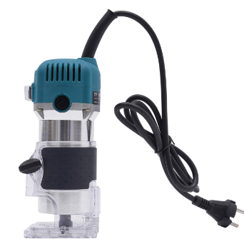 Compact Router, Compact Wood Hand Router Tool, 6 Speed Variable Wood Trimmer