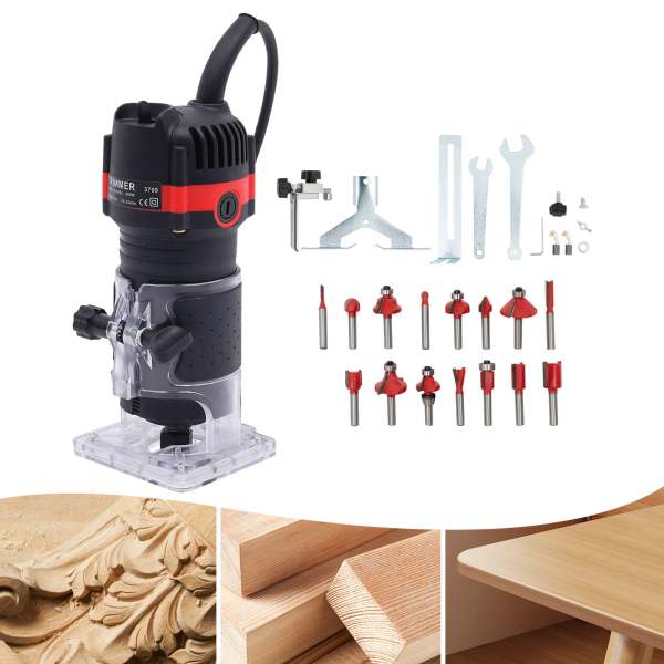 Défonceuses compactes, Défonceuses compactes à main pour le travail du bois, Outils pour le travail du bois
