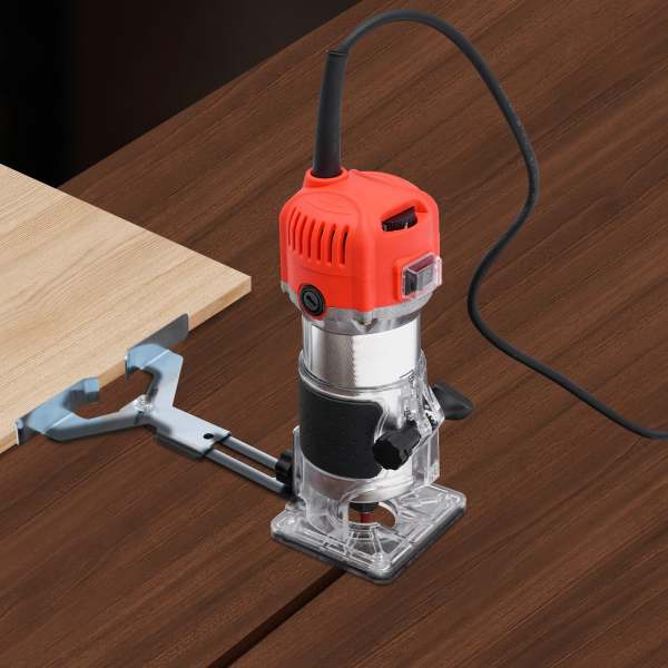Compact Wood Hand Router Tool, 6 Speed Variable Wood Trimmer Compact Wood Hand Router Tool, 6 Speed Variable Wood Trimmer