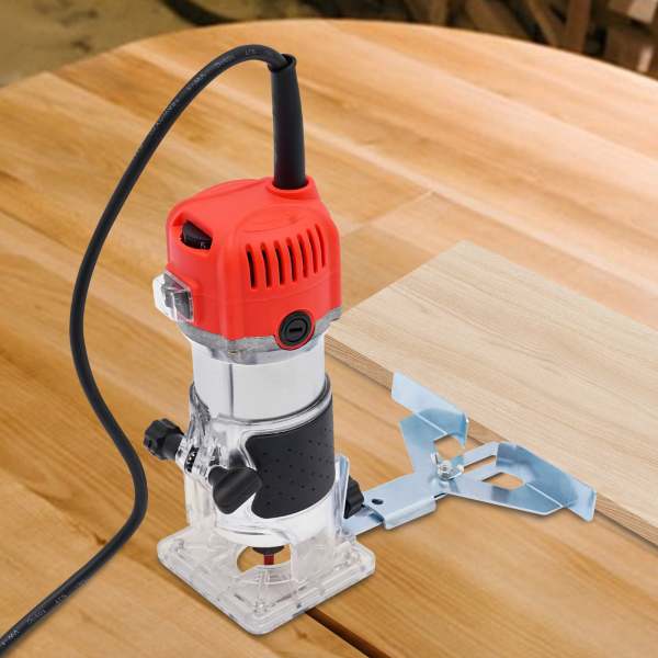 Compact Wood Hand Router Tool, 6 Speed Variable Wood Trimmer Compact Wood Hand Router Tool, 6 Speed Variable Wood Trimmer