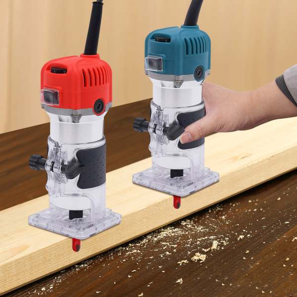 Défonceuse compacte, outil compact de fraisage manuel du bois, 6 vitesses variables Trimmers pour bois