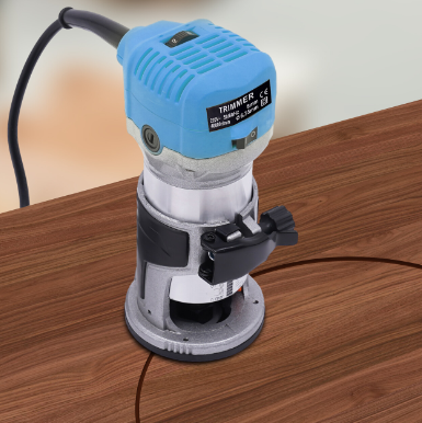 Kit routeur compact, outil trimmer-router, 6 vitesses variables trimmer bois