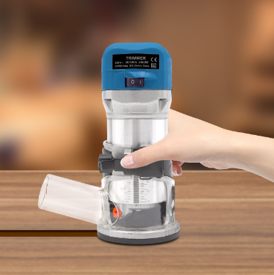 Kit routeur compact, outil trimmer-router, 6 vitesses variables trimmer bois