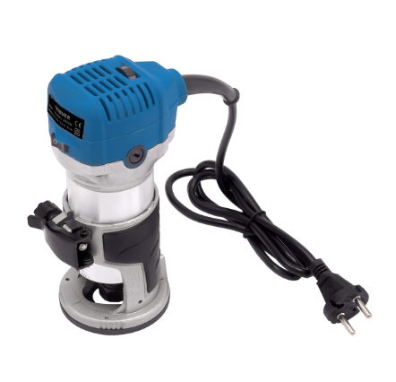 Kit routeur compact, outil trimmer-router, 6 vitesses variables trimmer bois