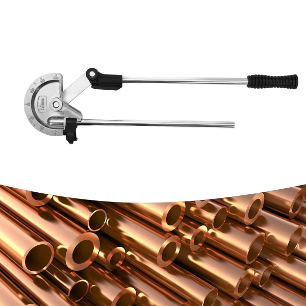 Cintreuse de tuyaux, cintreuse de tuyaux robuste 5/8", rouleau de cintrage de tuyaux 180°