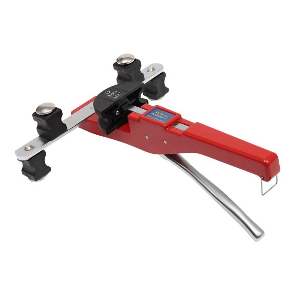 CT-999 Kit d'outils de cintrage de tuyaux manuel avec 7 filières de coupe pour tubes en cuivre de 6 à 22 mm, rayon de courbure jusqu'à 90°