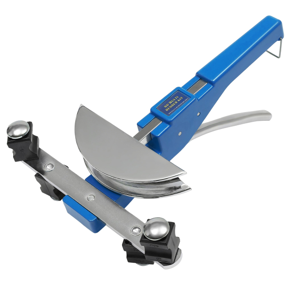 Cintreuse de tuyaux manuelle rouge, 12.2x10.2 pouces, en Nylon et en acier, utilisée pour plier des tuyaux en cuivre, des tuyaux en aluminium, des tuyaux en acier inoxydable à paroi mince