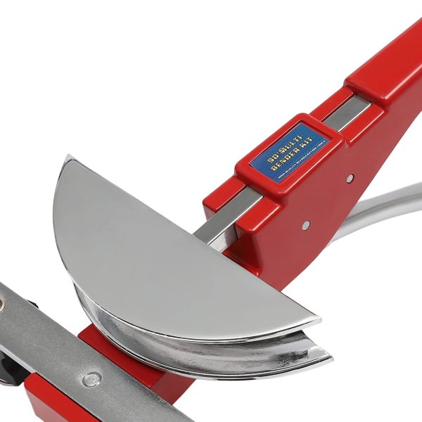 CT-999F Cintreuse manuelle avec 7 pièces de flexion pour tubes en cuivre Rouge