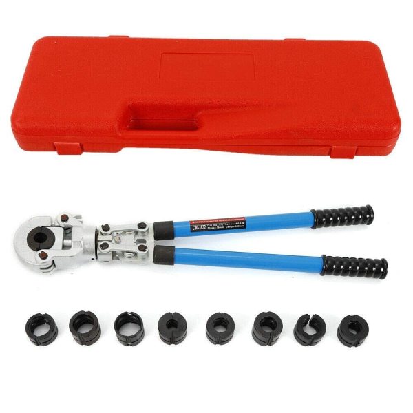 Outil de sertissage à tête pivotante de 12 à 32 mm Outil de sertissage de tube à 360 degrés