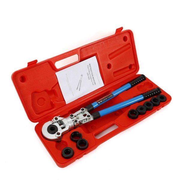 Outil de sertissage à tête pivotante de 12 à 32 mm Outil de sertissage de tube à 360 degrés