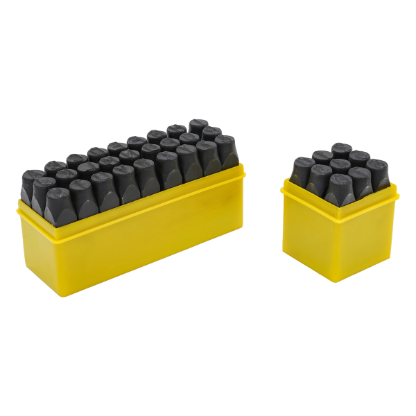 Jeu de 36 poinçons manuels pour l'estampage des métaux, outil de perforation de lettres en acier, outil de perforation de lettres en acier