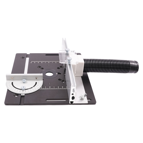 Plaque d'insertion pour table de toupie, plateau de toupie en bois en alliage d'aluminium, outils d'ébarbage, 24*20cm Plaque d'insertion pour table de toupie, plateau de toupie en bois en alliage d'aluminium, outils d'ébarbage, 24*20cm
