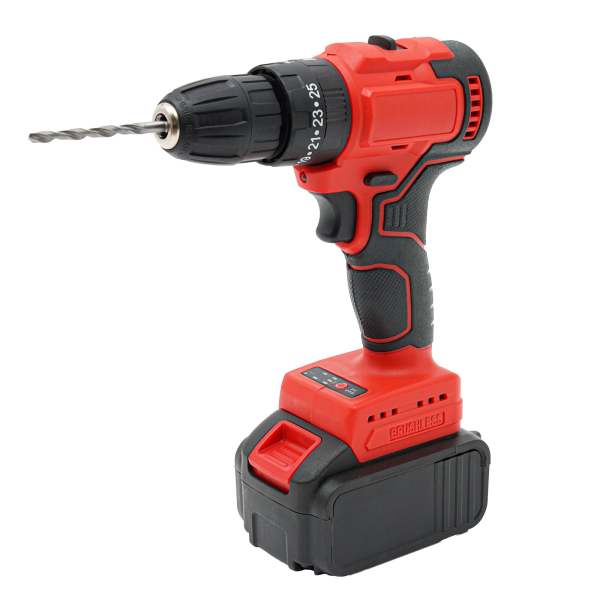Perceuse à marteau sans brosse sans fil 20V, 531 in.lbs, 36000 BPM, batterie longue durée de 4.0Ah, Kit de perceuse à Impact pour percer le béton, métal, bois