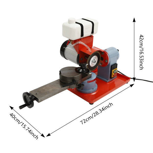 Affûteuse de lame de scie électrique avec injection d'eau, affûteuse de lame de scie, 370 W, 2850 tr/min, 72*40*42 cm Affûteuse de lame de scie électrique avec injection d'eau, affûteuse de lame de scie, 370 W, 2850 tr/min, 72*40*42 cm