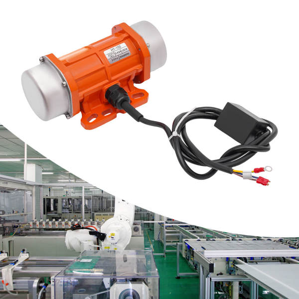 100 W 220 V 50 Hz Moteur de Vibration en Alliage d'Aluminium Exploitation Minière Métallurgie Charbon