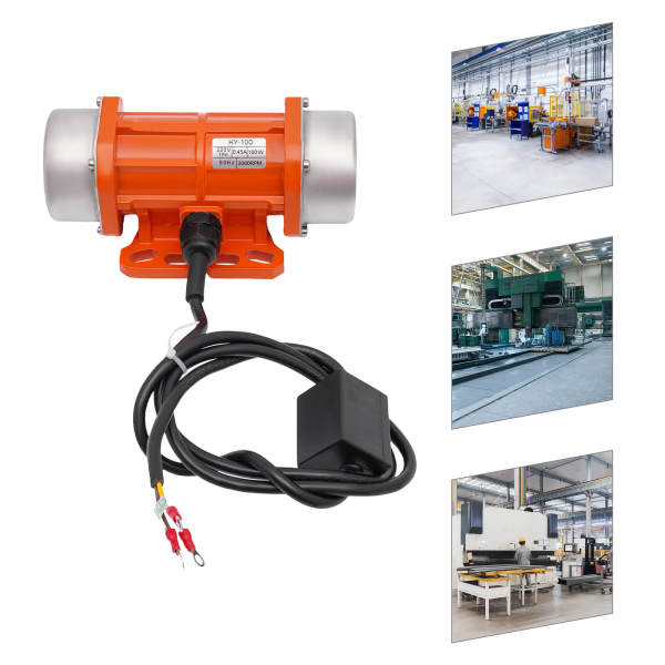 100 W 220 V 50 Hz Moteur de Vibration en Alliage d'Aluminium Exploitation Minière Métallurgie Charbon 100 W 220 V 50 Hz Moteur de Vibration en Alliage d'Aluminium Exploitation Minière Métallurgie Charbon