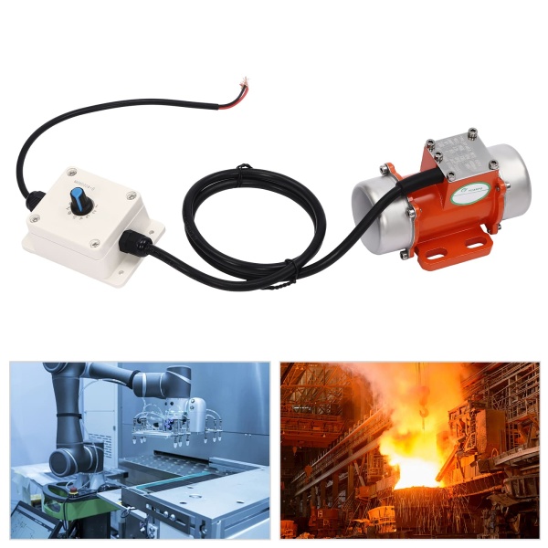 Moteur de vibration avec contrôleur de vitesse, moteur de vibration électrique, moteur de vibration
