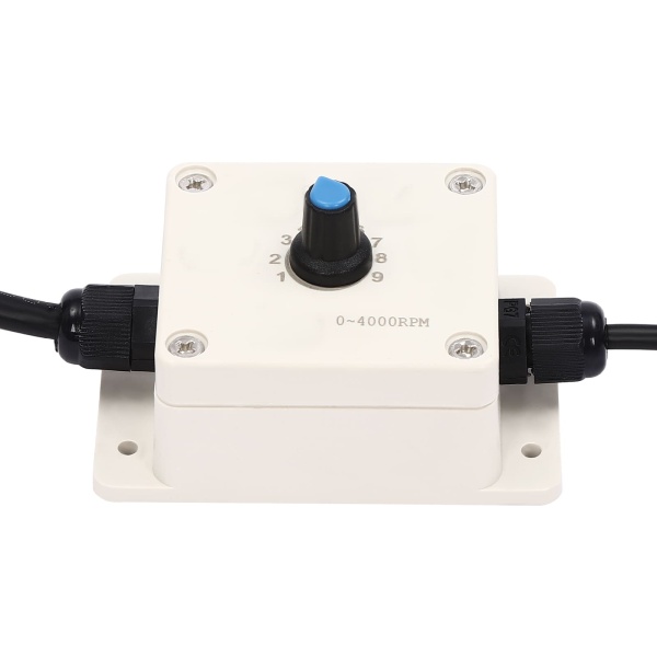 Moteur de vibration avec contrôleur de vitesse, moteur de vibration électrique, moteur de vibration