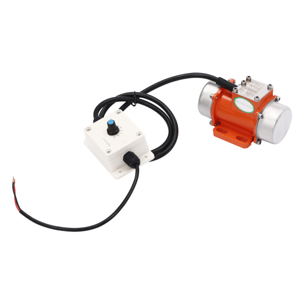 Moteur vibrant avec régulateur de vitesse, moteur vibrant électrique 50 W 12 V, moteur vibrant pour l'exploitation minière, la métallurgie