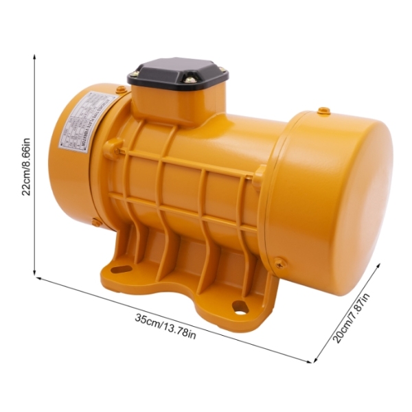 Moteur de vibration 550 W, moteur de vibrateur intensif pour béton et ciment, moteur de vibration pour compresseur de béton Moteur de vibration 550 W, moteur de vibrateur intensif pour béton et ciment, moteur de vibration pour compresseur de béton