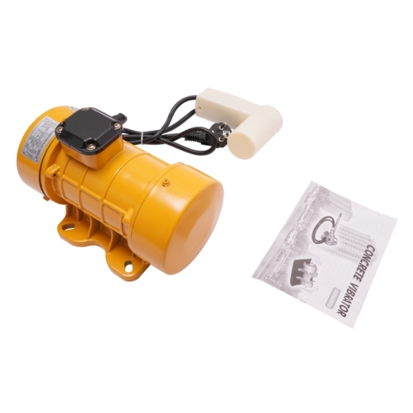 Moteur de vibration 550 W, moteur de vibrateur intensif pour béton et ciment, moteur de vibration pour compresseur de béton
