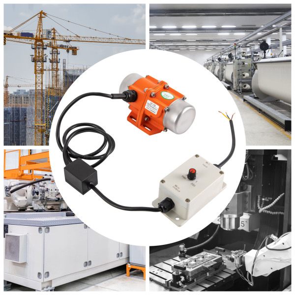 Moteur de vibration CNCEST avec contrôleur de vitesse, moteur de vibration électrique, moteur industriel