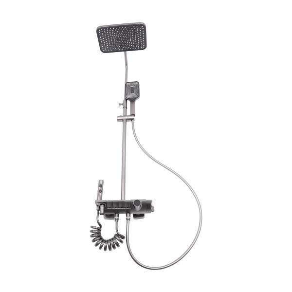 Set de douche avec robinet mitigeur, set de douche thermostatique, set de douche mural