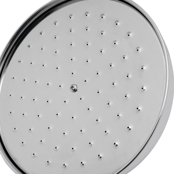 Pommeau de douche en acier inoxydable, pomme de douche en acier inoxydable 304 de 8 pouces, pomme de douche à effet de pluie, pomme de douche antique, douche à effet de pluie, 20x20 cm