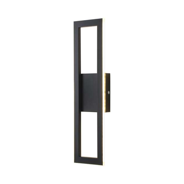 Applique murale LED d'intérieur 19W Luminaires muraux modernes Longue barre lumineuse murale 15.74 Inches Lumière chaude, blanche pour salon Garage Chambre à coucher
