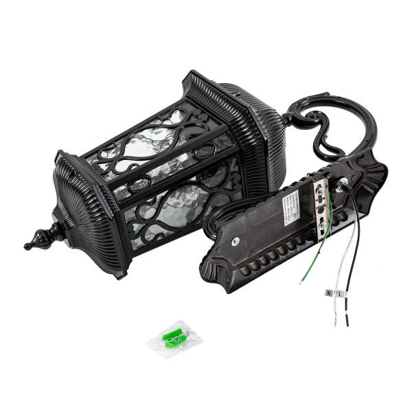 Lampe d'extérieur rétro étanche IP44, applique murale d'extérieur noire Lampe d'extérieur rétro étanche IP44, applique murale d'extérieur noire