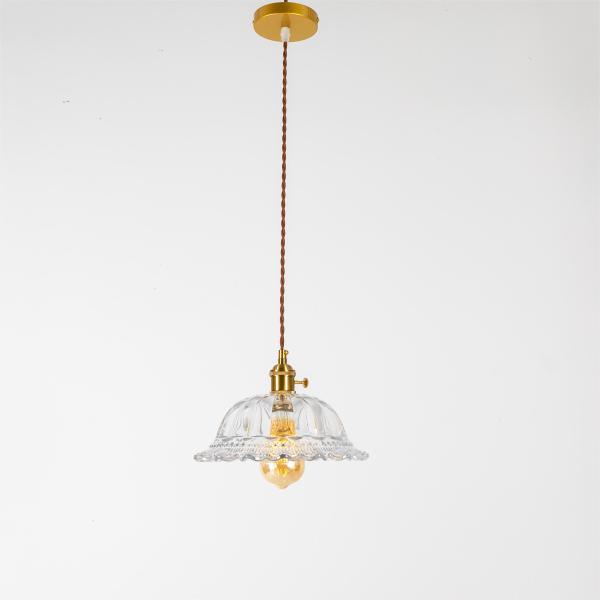 Lustre, lustre en verre, 25cm